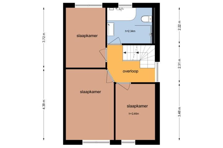 Plan – Domela Nieuwenhuisstraat 42, Appelscha