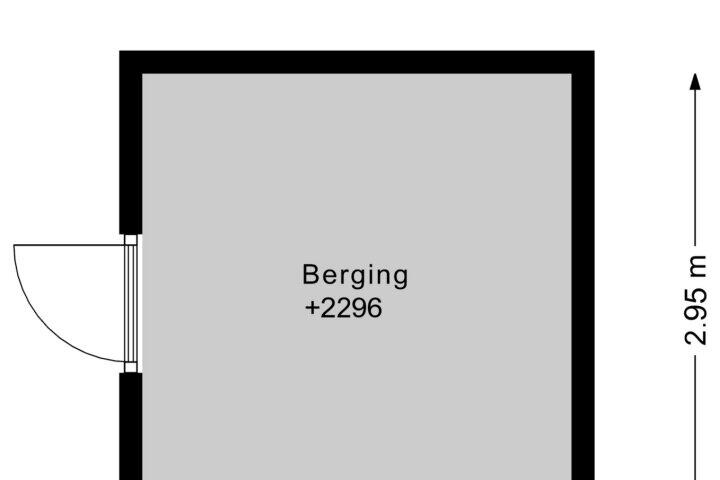 Plattegrond – Donauring 59, Veghel
