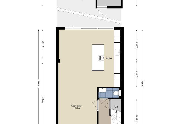 Plattegrond – Don Boscolaan 15, Amstelveen
