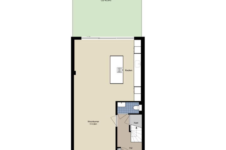 Plattegrond – Don Boscolaan 15, Amstelveen