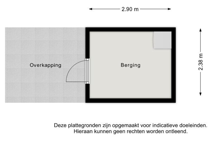 Plattegrond – Dongestraat 17, Beverwijk