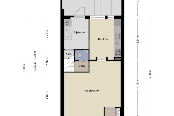 Plattegrond – Doorsteek 22, Zeewolde
