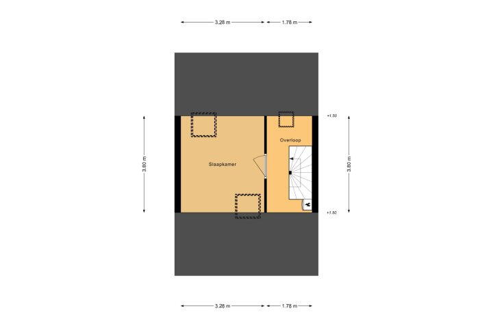 Plattegrond – Doorzwin 4190, Julianadorp