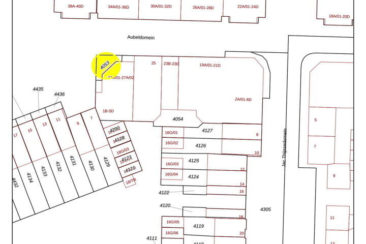 Plattegrond – Dopplerdomein 3 C, Maastricht