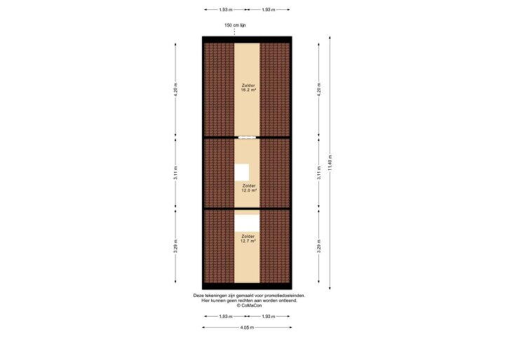 Plattegrond – Dorpbroekstraat 33, Meerlo