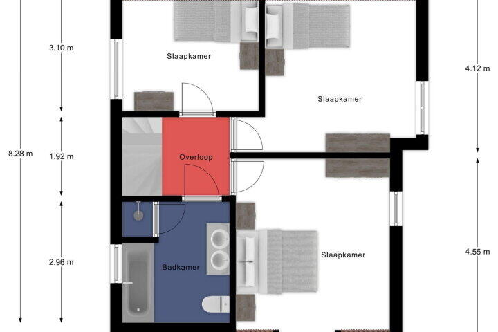 Plattegrond – Dorpsstraat 4, Neerkant