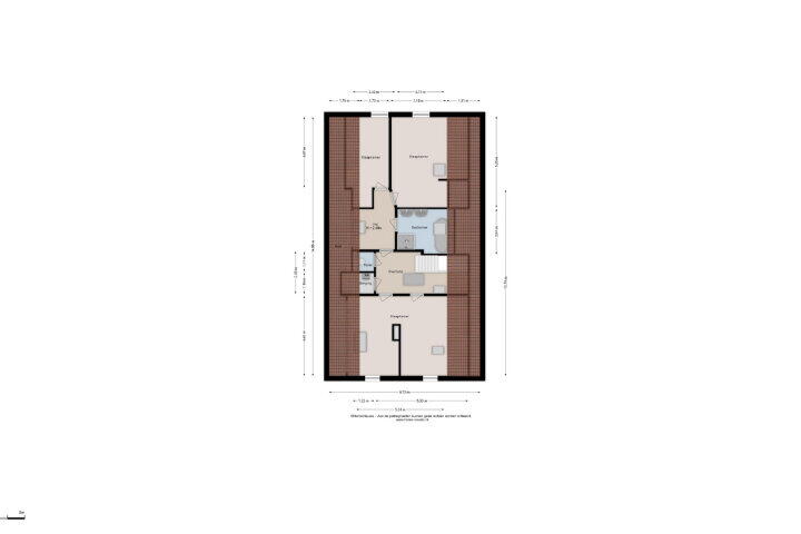 Plattegrond – Dorpsstraat 55, Nijeveen
