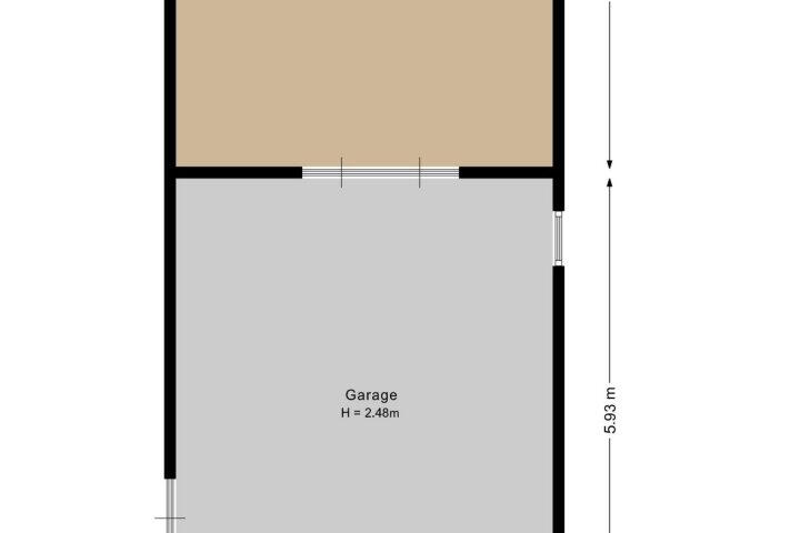 Plattegrond – Dorpsstraat 108, de Wijk