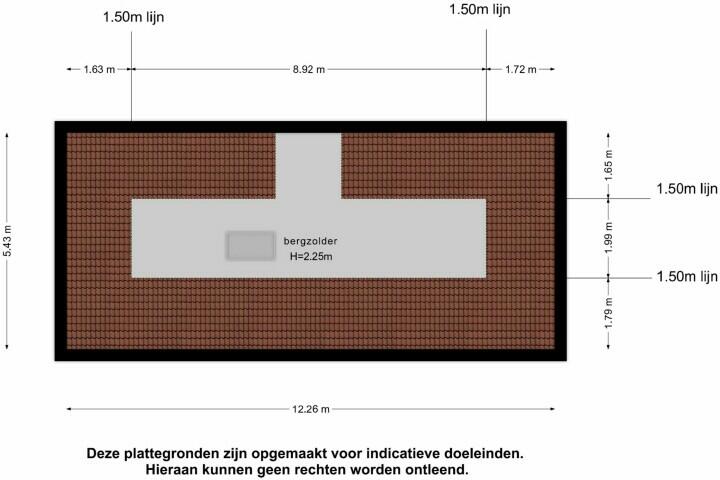 Plattegrond – Dorpsstraat 27, Slijk-Ewijk