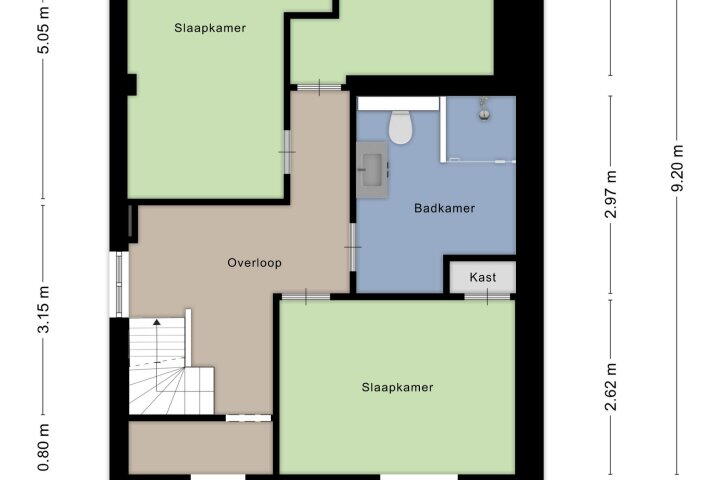 Plattegrond – Dorpsweg 12, Callantsoog