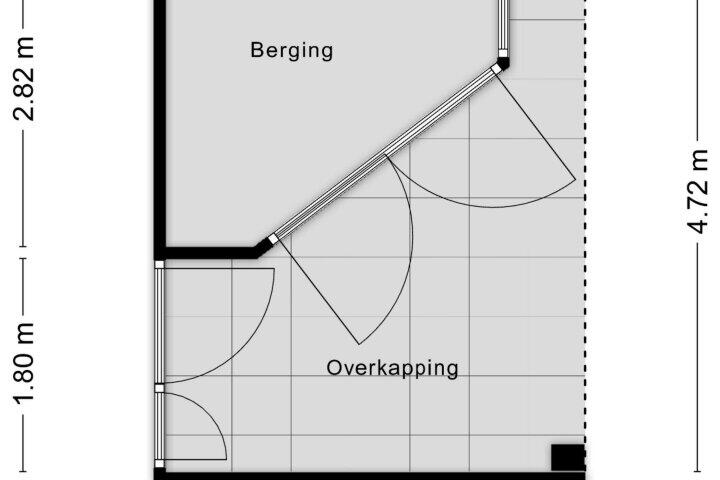 Plattegrond – Dragonberg 49, Roosendaal