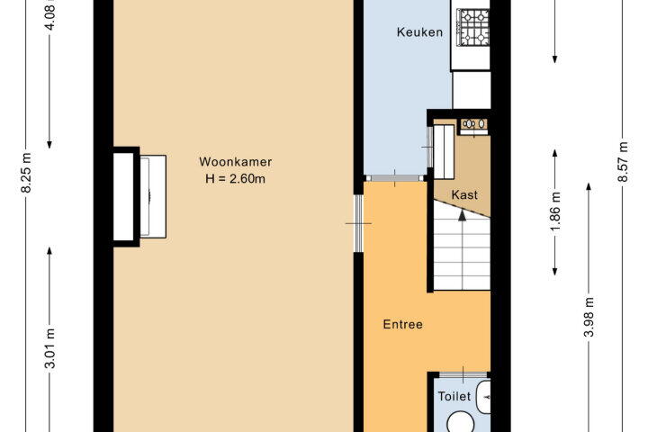 Plan – Drakensteinstraat 11, Nijmegen