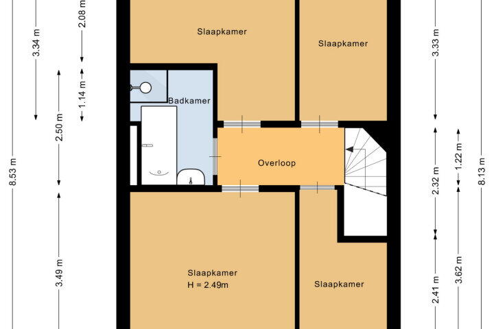 Plan – Drakensteinstraat 11, Nijmegen