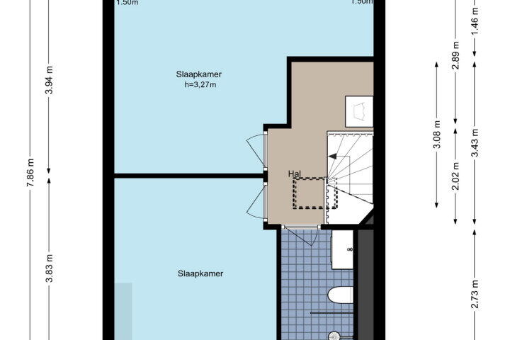 Plattegrond – Dr. Alphons Ariënsstraat 6, Amstelveen