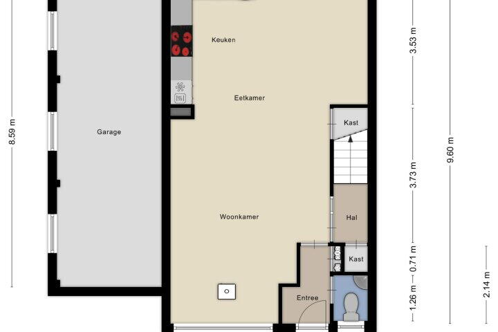 Plattegrond – Drapeniersdonk 321, Apeldoorn