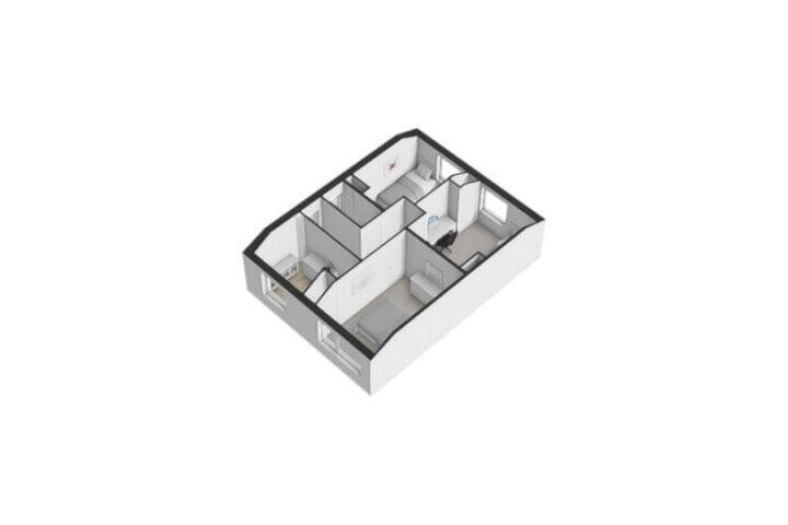 Plattegrond – Dr Brevéestraat 67, Bunnik