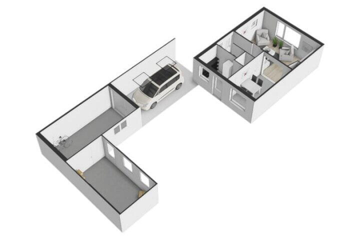 Plattegrond – Dr Brevéestraat 67, Bunnik