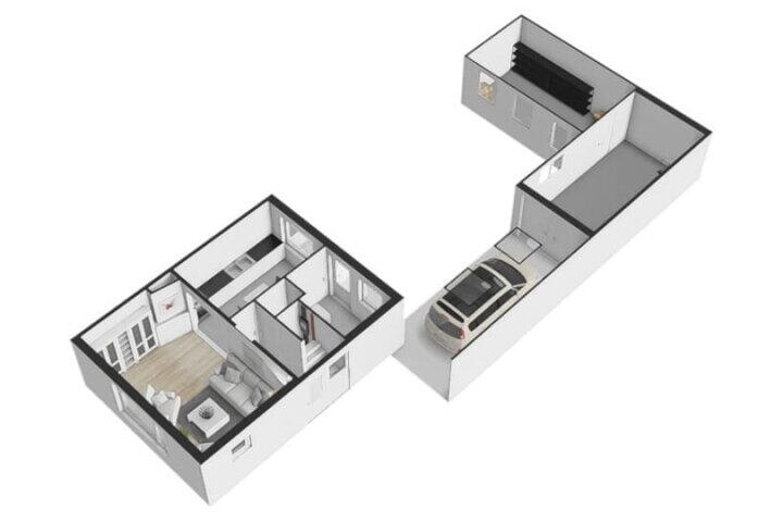Plattegrond – Dr Brevéestraat 67, Bunnik