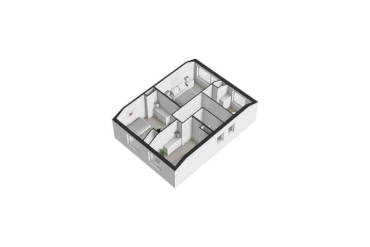 Plattegrond – Dr Brevéestraat 67, Bunnik