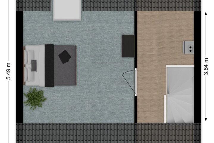 Plattegrond – Dokter Hiemstralaan 103, Gorinchem