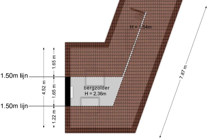 Plattegrond – Driehuizerweg 330, Nijmegen