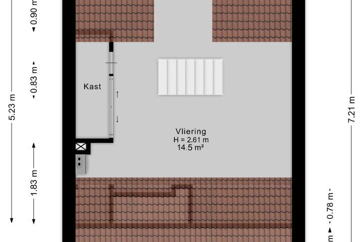 Plattegrond – Drost IJsermansingel 6, Moordrecht