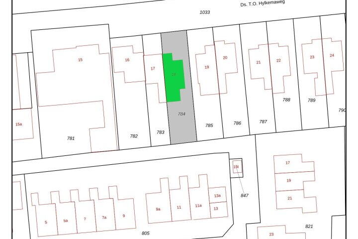 Plattegrond – Ds. T.O. Hylkemaweg 18, Giethoorn