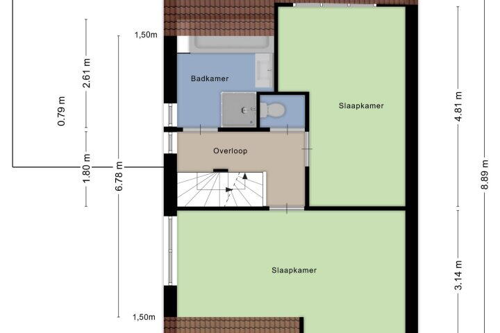 Plattegrond – Duifkruid 45, Swifterbant