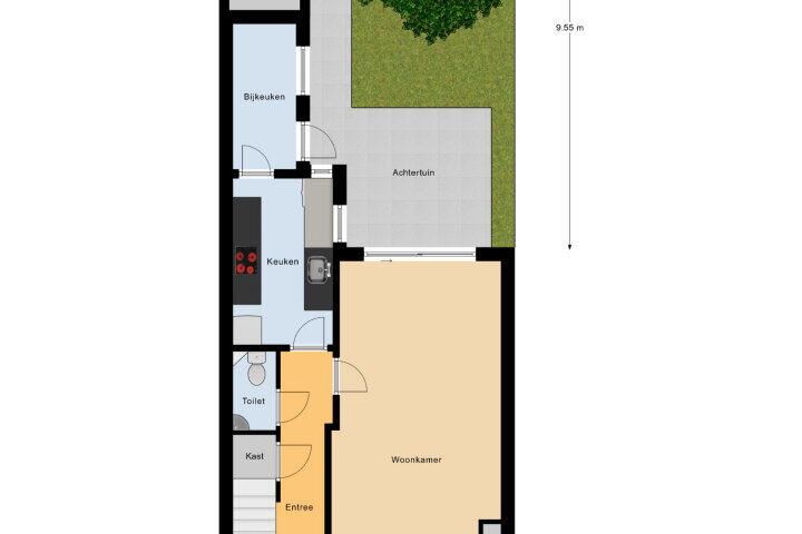 Plattegrond – Duijvendrechtstraat 4, Vlissingen