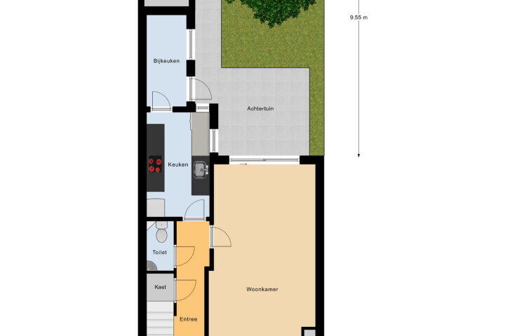Plattegrond – Duijvendrechtstraat 4, Vlissingen