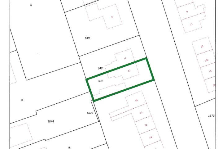 Plattegrond – Dunantstraat 12, Vriezenveen