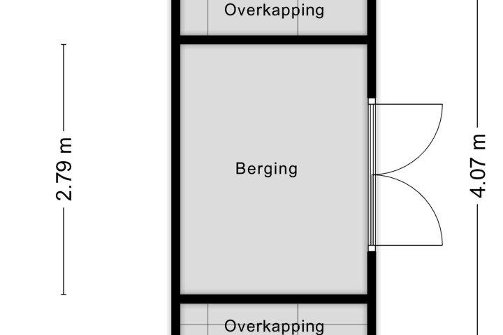Plattegrond – Duurschenlaan 27, Gieten