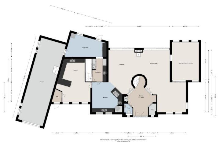 Plattegrond – Dwingelderdijk 35 b, Dwingeloo