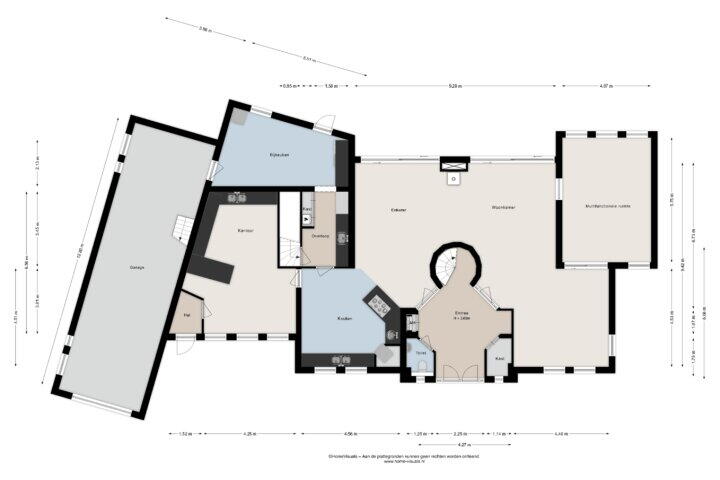 Plattegrond – Dwingelderdijk 35 b, Dwingeloo