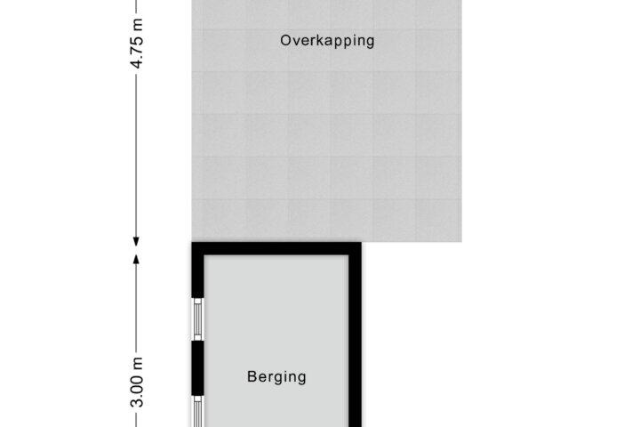 Plattegrond – Dwingelderdijk 35 b, Dwingeloo
