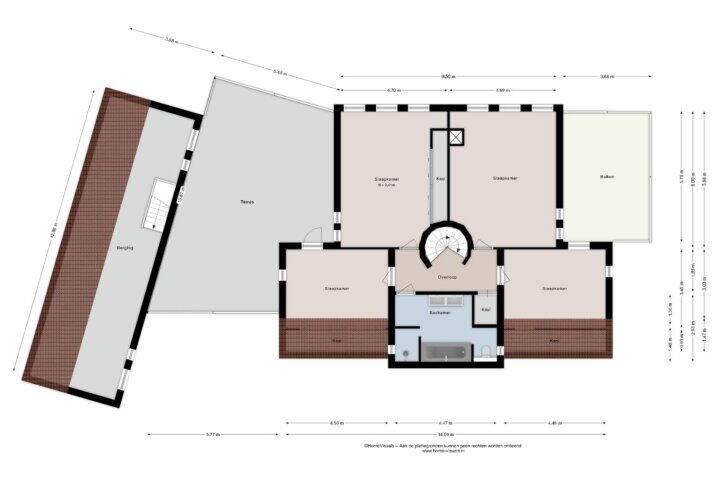 Plattegrond – Dwingelderdijk 35 b, Dwingeloo