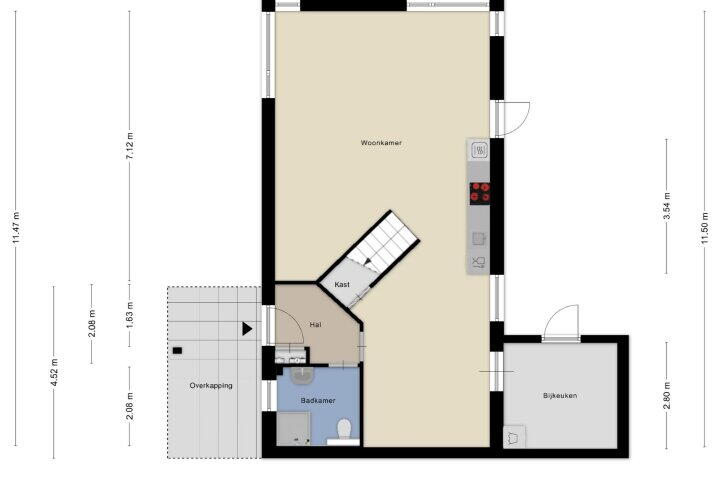 Plattegrond – Ebro 1, Doetinchem
