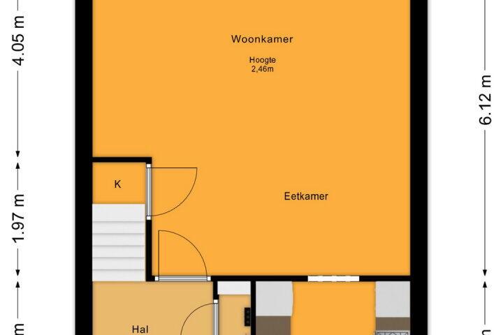 Plattegrond – Edelhertweg 93, Almere