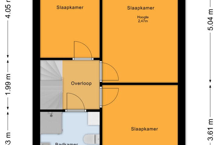 Plattegrond – Edelhertweg 93, Almere