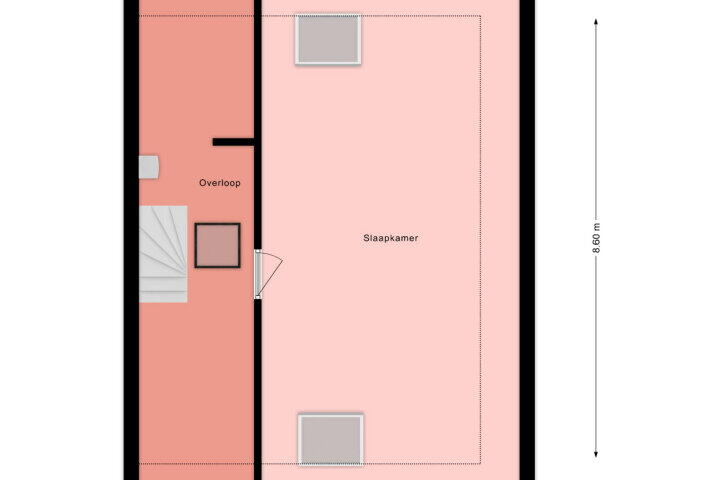 Plattegrond – Eegracht 15, IJlst