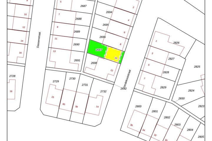 Plattegrond – Eendekooistraat 10, Maastricht