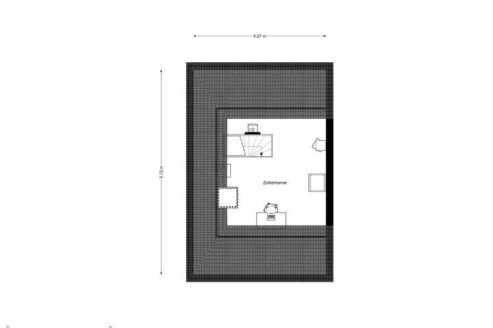 Plattegrond – Eendekroos 3, Drachten