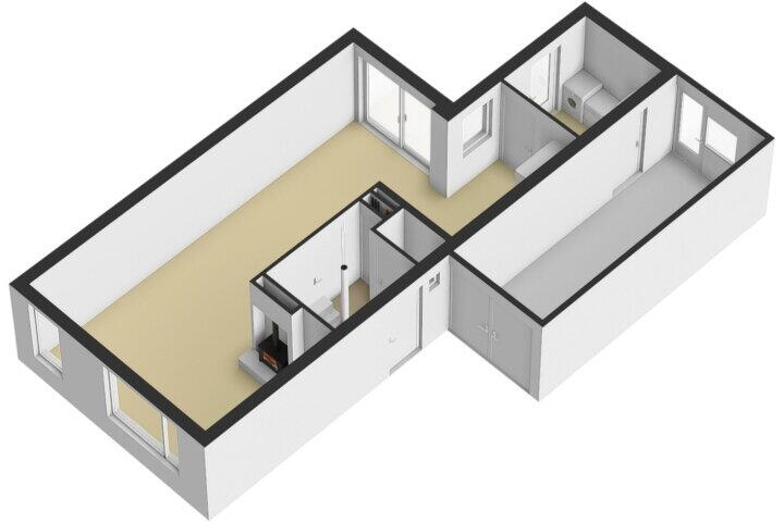 Plattegrond – Eendrachtstraat 73 C, Apeldoorn