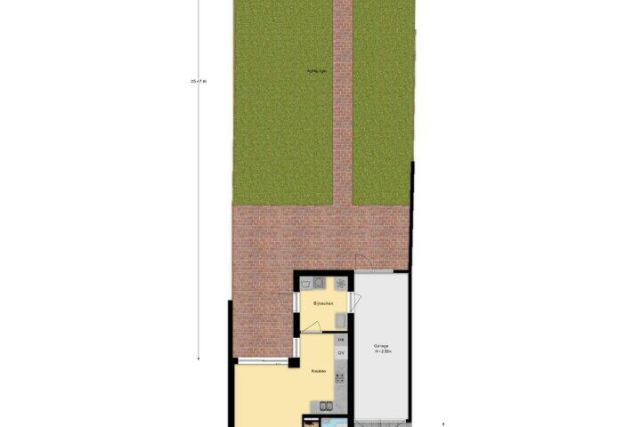 Plattegrond – Eendrachtstraat 73 C, Apeldoorn