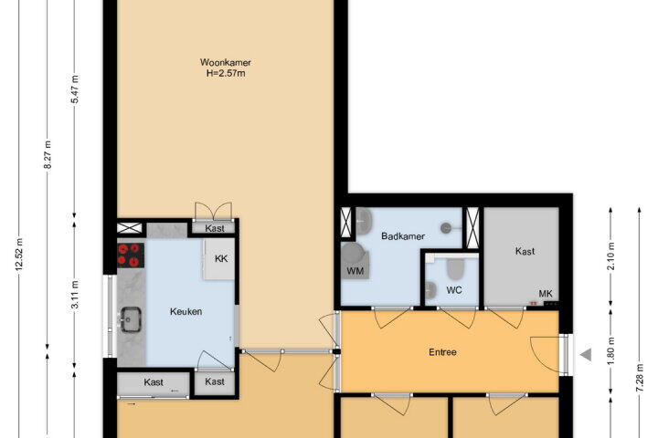 Plattegrond – Eesterwaard 90, Zoetermeer