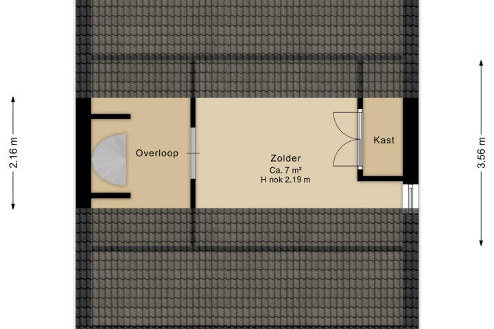Plattegrond – Egbert Nijstadlaan 41, Dwingeloo