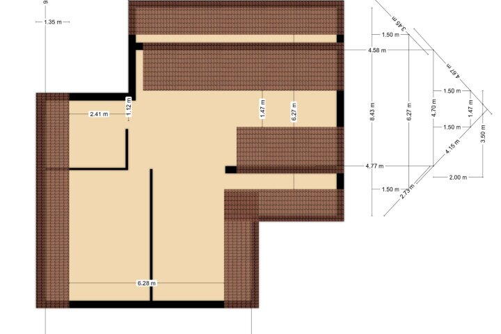 Plattegrond – Eglantier 56 A, Brunssum