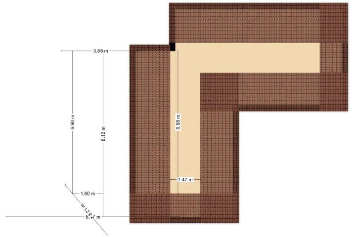 Plattegrond – Eglantier 56 A, Brunssum