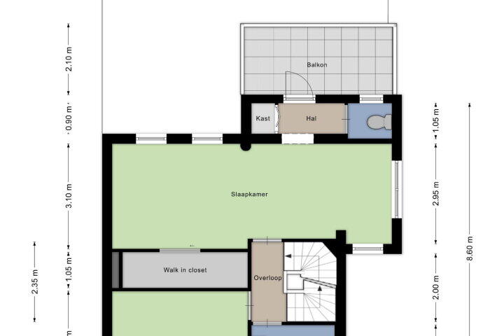 Plattegrond – Eijkerstraat 32, Margraten