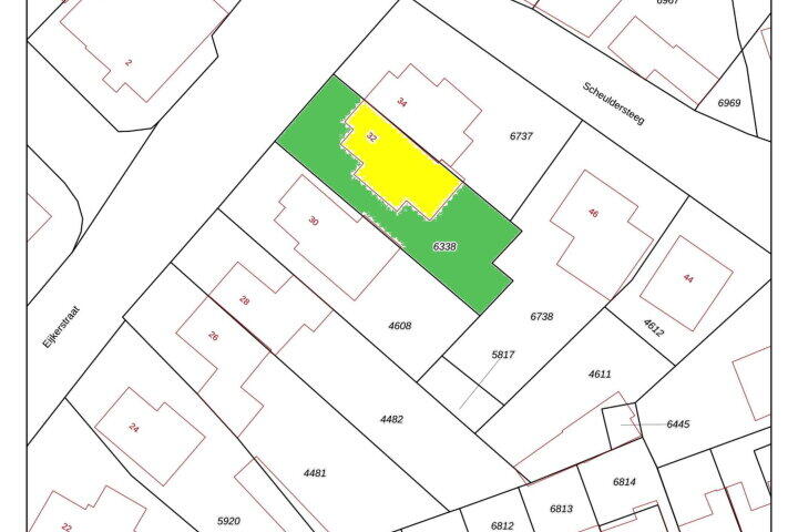 Plattegrond – Eijkerstraat 32, Margraten